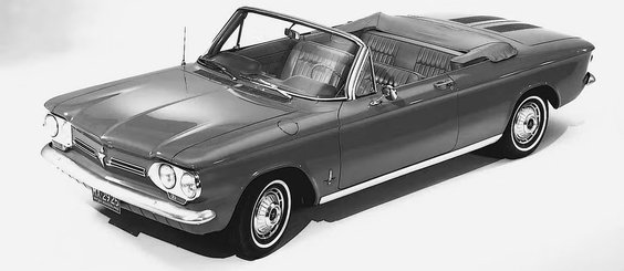 Chevrolet Corvair Monza Spyder z 1962 roku
