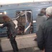 Wagon metra w którym doszło do wybuchu