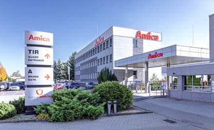 Amica ma spadek przychodów, ale poprawia zyski