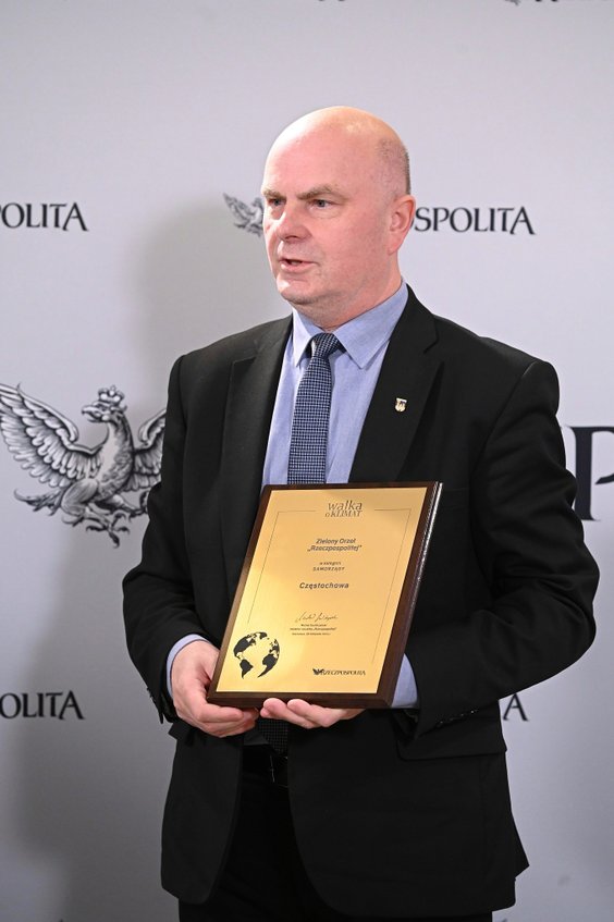 „Zielonego Orła Rzeczpospolitej” w kategorii „Samorząd” odebrał Ryszard Stefaniak, zastępca prezyden