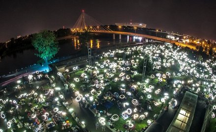 W 2018 roku noc spadających gwiazd na Powiślu przyciągnęła kilka tysięcy mieszkańców stolicy