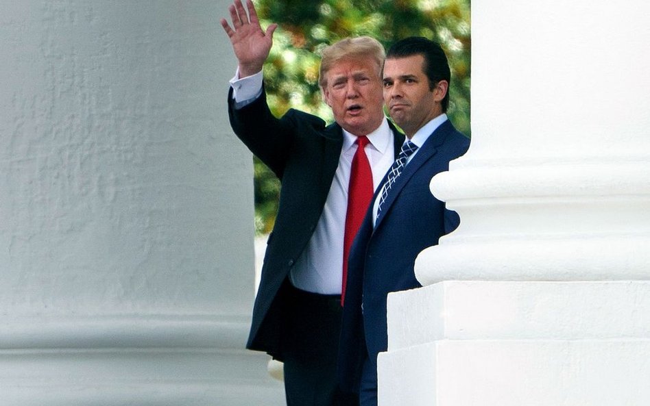 Syn Trumpa porównał mur na granicy do ogrodzenia w zoo