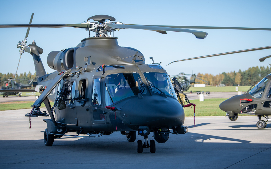 Pierwsze śmigłowce AW149 trafiły do 25. Brygady Kawalerii Powietrznej.