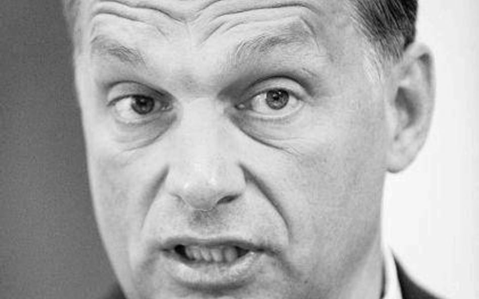 Victor Orban fidesz premier Węgier w latach 1998–2002. Teraz ponownie walczy o władzę. Weteran węgie