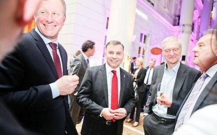 Bogusław Chrabota, Zbigniew Jagiełło, prof. Michał Kleiber, Andrzej Malinowski