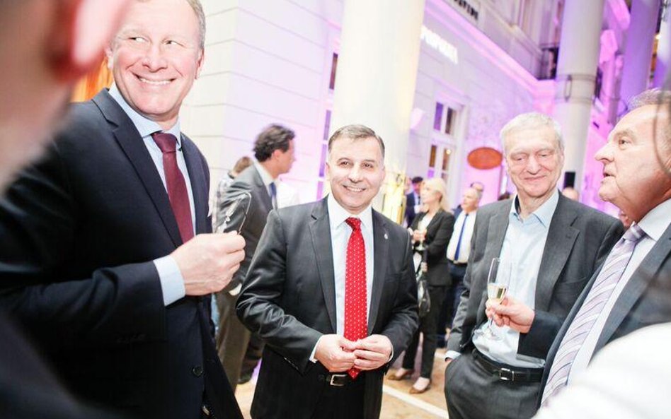 Bogusław Chrabota, Zbigniew Jagiełło, prof. Michał Kleiber, Andrzej Malinowski