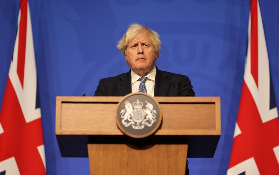 Premier Wielkiej Brytanii Boris Johnson