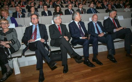 Beata Mik - prokurator, Ziemisław Gintowt - członek prezydium NRA, Maciej Bobrowicz - prezes Krajowe