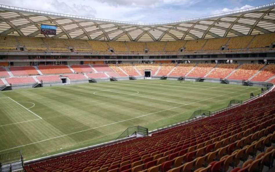 Piękny stadion w Manaus. Szkoda, że po mistrzostwach świata będzie niepotrzebny