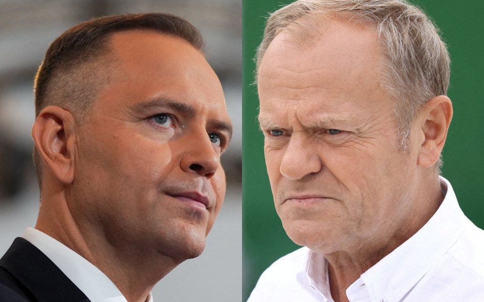 Prezydent Karol Nawrocki i premier Donald Tusk