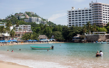 Caleta Beach w Acapulco