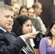 Prezes Marek Belka spotkał się wczoraj z dziennikarzami „Parkietu” i „Rzeczpospolitej”.
