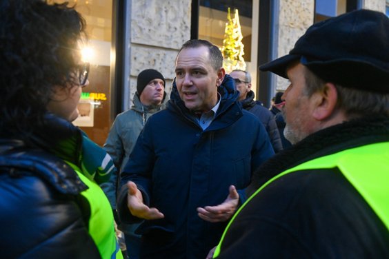 Karol Nawrocki pojawił się na proteście rolników