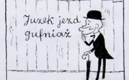 Filutek, pierwszy rysunek dla „Przekroju”, 1948 rok