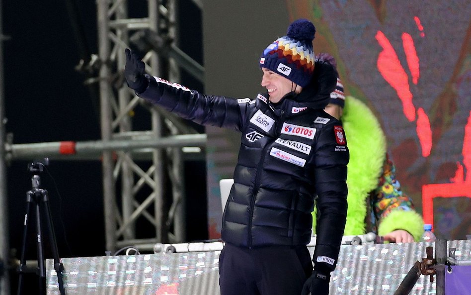 W sobotę na Wielkiej Krokwi pojawił się na chwilę Kamil Stoch