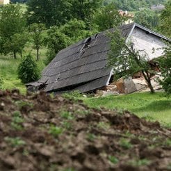 Odpowiedzialność za osuwisko powstałe w związku z budową