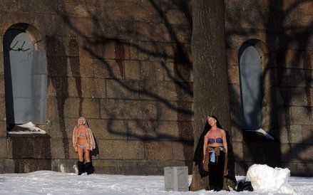 1 marca, Rosja. Leniwe popołudnie w Petersburgu.