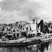 Panorama zniszczonego Królewca w 1945 r.