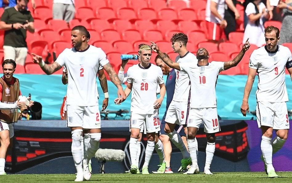 Euro 2020. Anglia - Chorwacja 1:0. Udany rewanż młodych Anglików