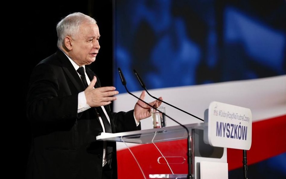 Kaczyński:  Lewicowcy niechętni narodowi są Europejczykami