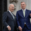 Prezydent Joe Biden i przewodniczący Izby Reprezentantów Kevin McCarthy o limicie zadłużenia będą ro