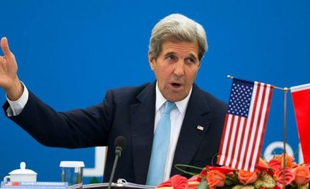 Sekretarz stanu John Kerry w Pekinie w czasie dorocznych konsultacji chińsko-amerykańskich