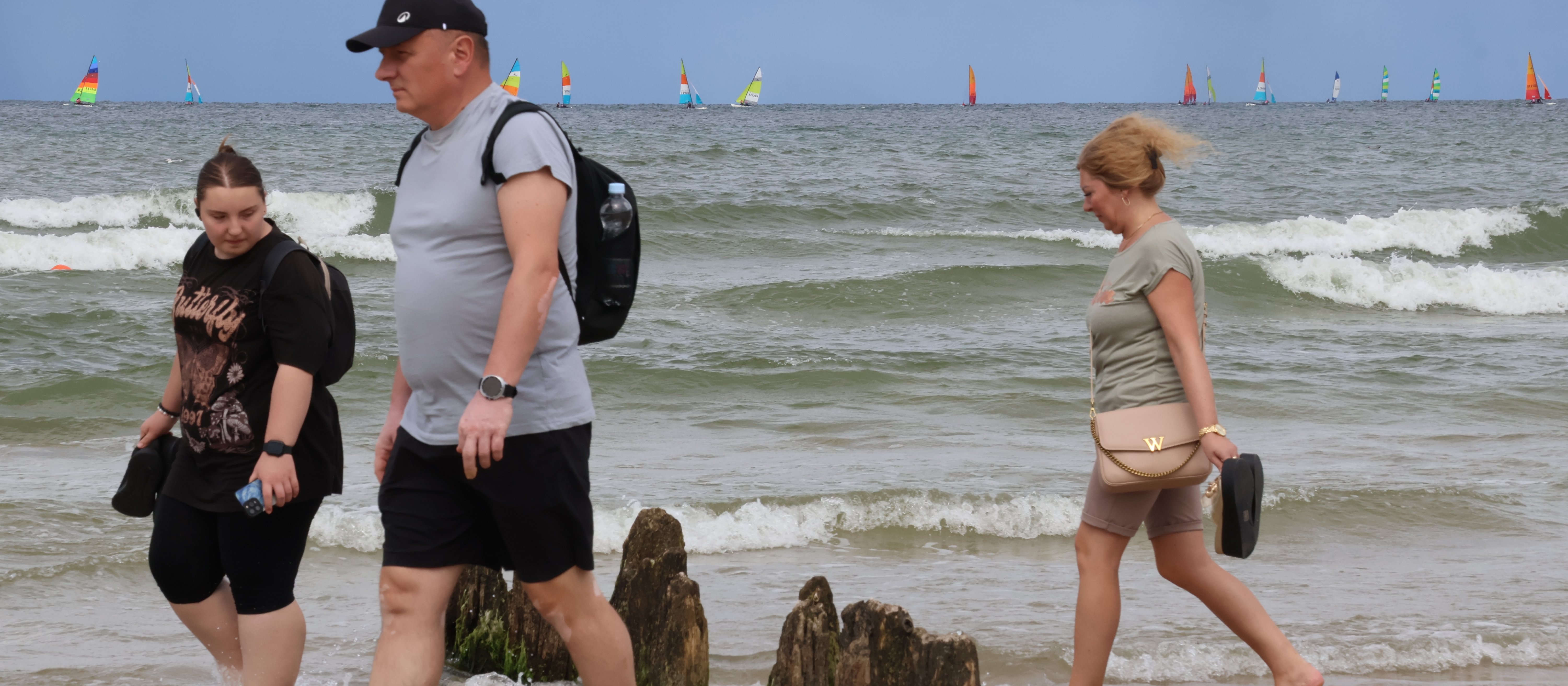 Polskie plaże Bałtyku przyciągają coraz więcej Czechów. Aktywność mają we krwi