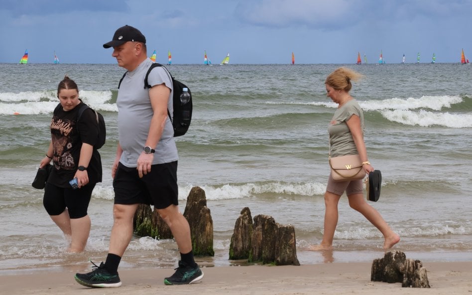 Czesi chętnie odwiedzają polskie wybrzeże Bałtyku, mają tu bliżej niż do Chorwacji