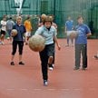 W ramach AZS-AWF działa dziesięć sekcji, m.in. LA, siatkówki, judo i rugby. Na zdjęciach studenci ak