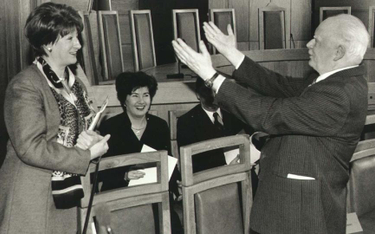 1998 rok: minister sprawiedliwości Hanna Suchocka, prezes NBP Hanna Gronkiewicz-Waltz i prezes SN pr