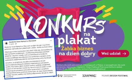 Akademia Sztuk Pięknych wycofuje patronat nad konkursem Żabki
