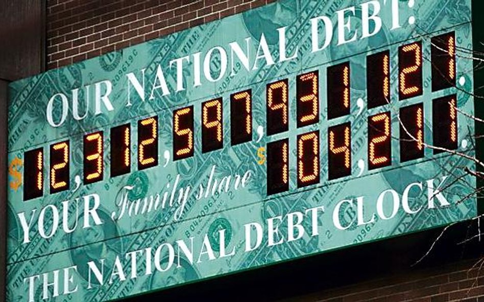 Na stronie www.usdebtclock.org można sprawdzić aktualny dług Stanów Zjednoczonych