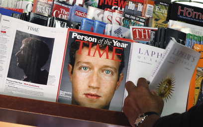W 2010 r. twórca serwisu społecznościowego Facebook Mark Elliot Zuckerberg został Człowiekiem Roku t