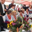 Premier Mateusz Morawiecki podczas uroczystości dożynkowych