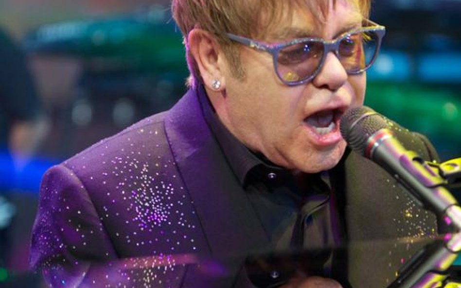 Elton John; fot. źródło Makroconcert Polska oraz Krakowskie Biuro Festiwalowe