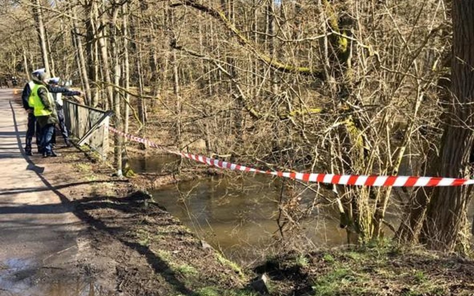 Ford mondeo na łuku drogi przebił bariery energochłonne i wpadł do rzeki Drawa. Na miejscu zginęły c