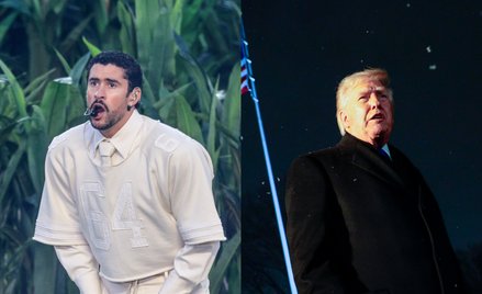 Donald Trump nie krył w mediach społecznościowych oburzenia po występie Bad Bunny'ego w przerwie Sup