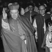 Obchody Tysiąclecia Chrztu Polski w Poznaniu w 1966 roku. Prymas Polski ks. kard. Stefan Wyszyński (