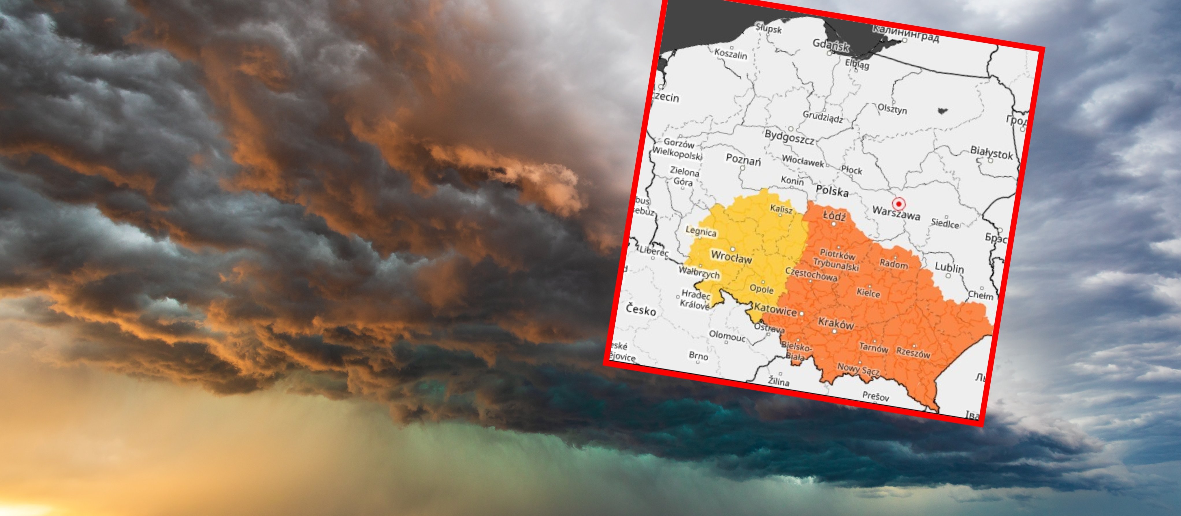 Połowa Polski w strefie burz. Nadchodzi kolejna fala upałów