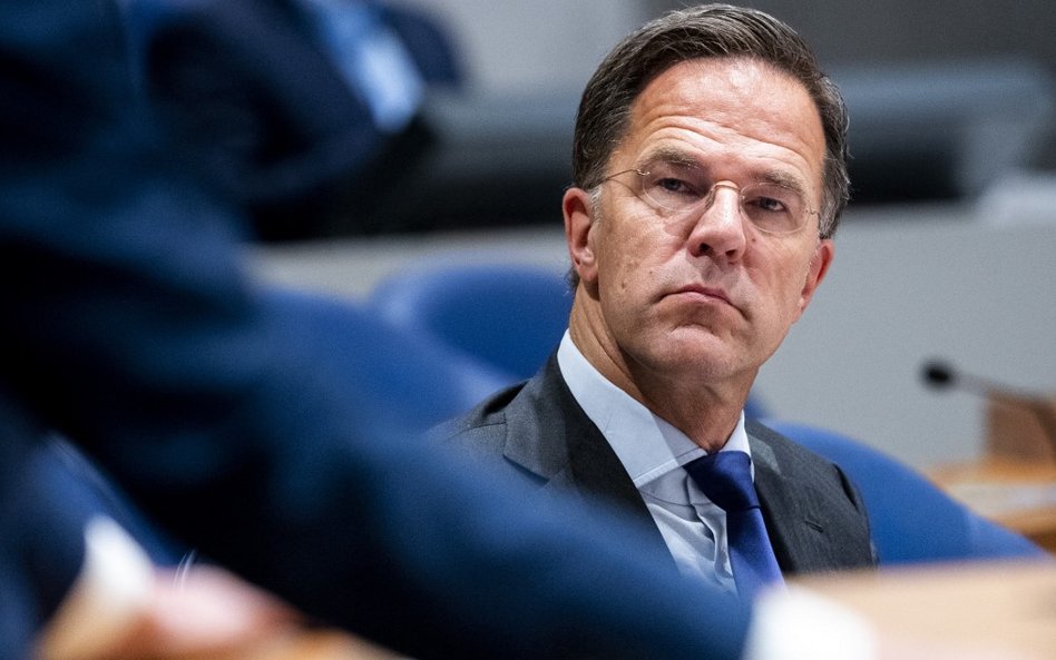 Premier Holandii Mark Rutte