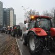 Rolnicze protesty w Warszawie