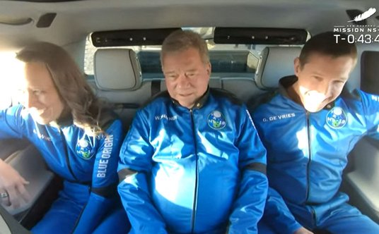 Przed startem rakiety New Shepard