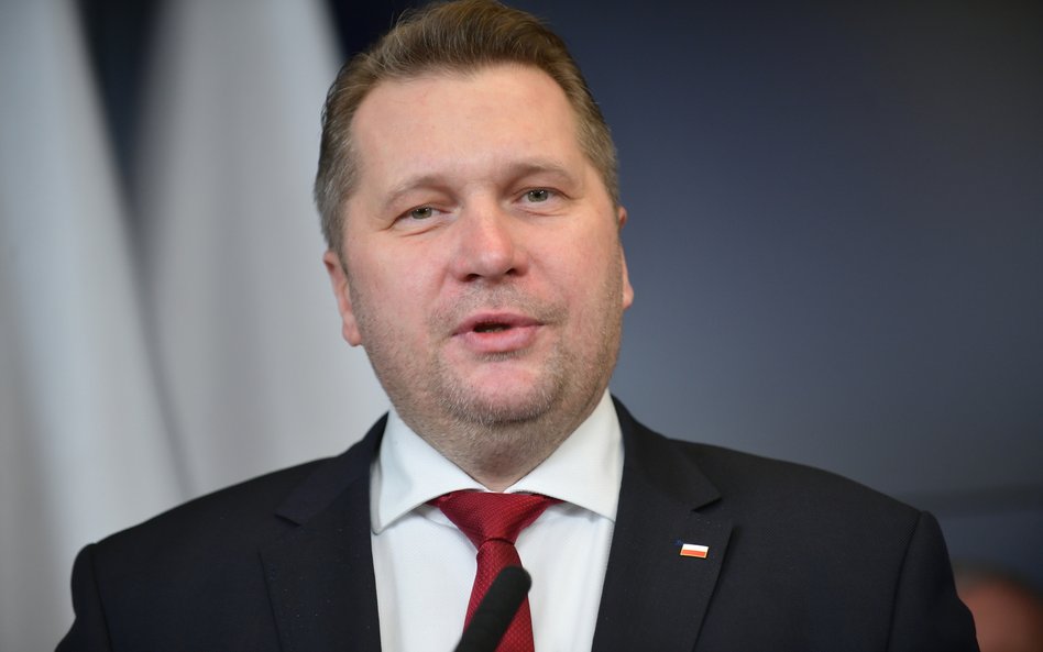 Minister edukacji i nauki Przemysław Czarnek