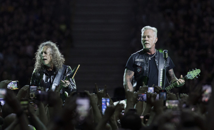 Kirk Hammett i James Hetfield