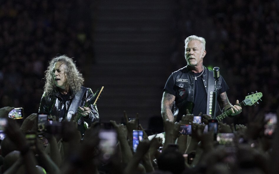 Kirk Hammett i James Hetfield