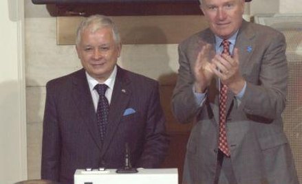 Prezydent Lech Kaczyński otworzył sesję na nowojorskiej giełdzie