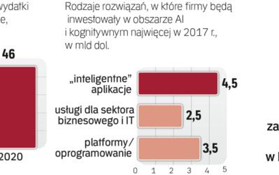 Wydatki na sztuczną inteligencję według prognoz