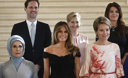 Szczyt NATO: Mąż premiera Luksemburga wśród pierwszych dam