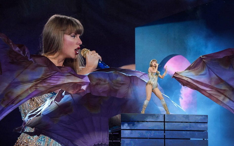Taylor Swift podczas trasy koncertowej The Eras Tour w Vancouver.