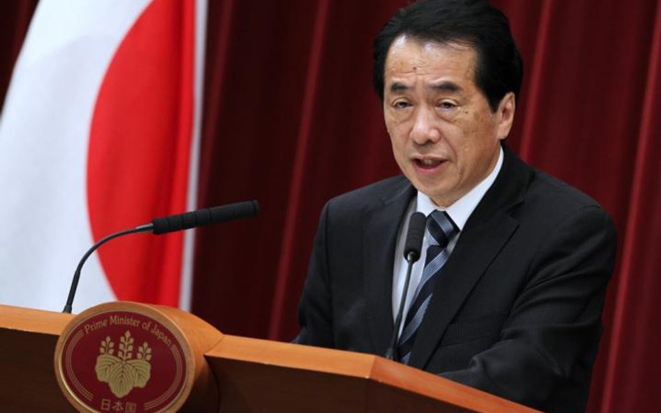 Premier Japonii Naoto Kan